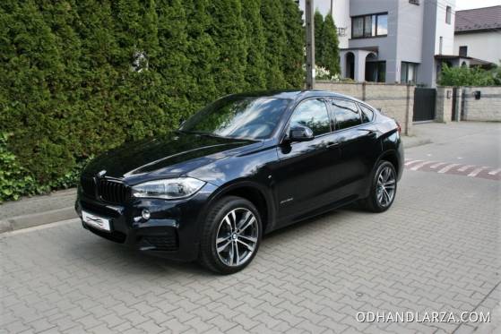 BMW X6 30d xDrive M Sport Edition LED Navi HeadUP Harman Kardon Skóra Kamera Salon PL FV23%!! - Auta Na Miarę